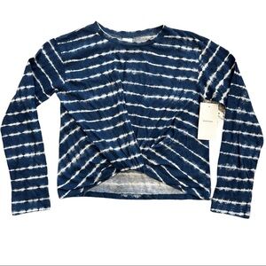 Nordstrom Blue and White Striped Kids Shirt